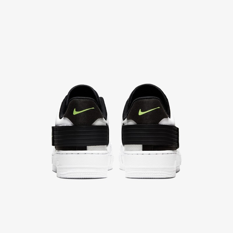 Nike Air Force 1 Low Type White Black AT7859 101 Grailify